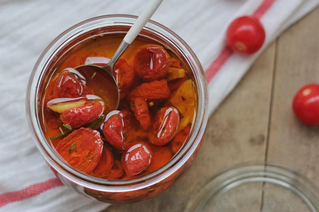 橄榄油浸小番茄