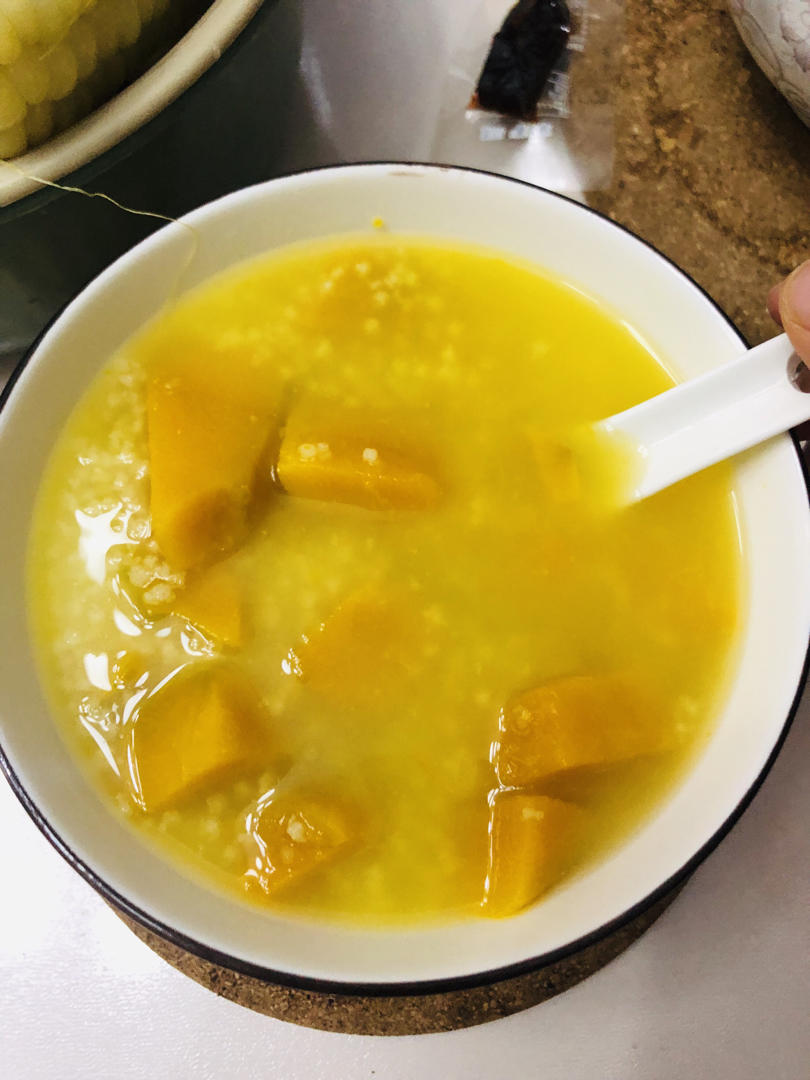 南瓜小米粥