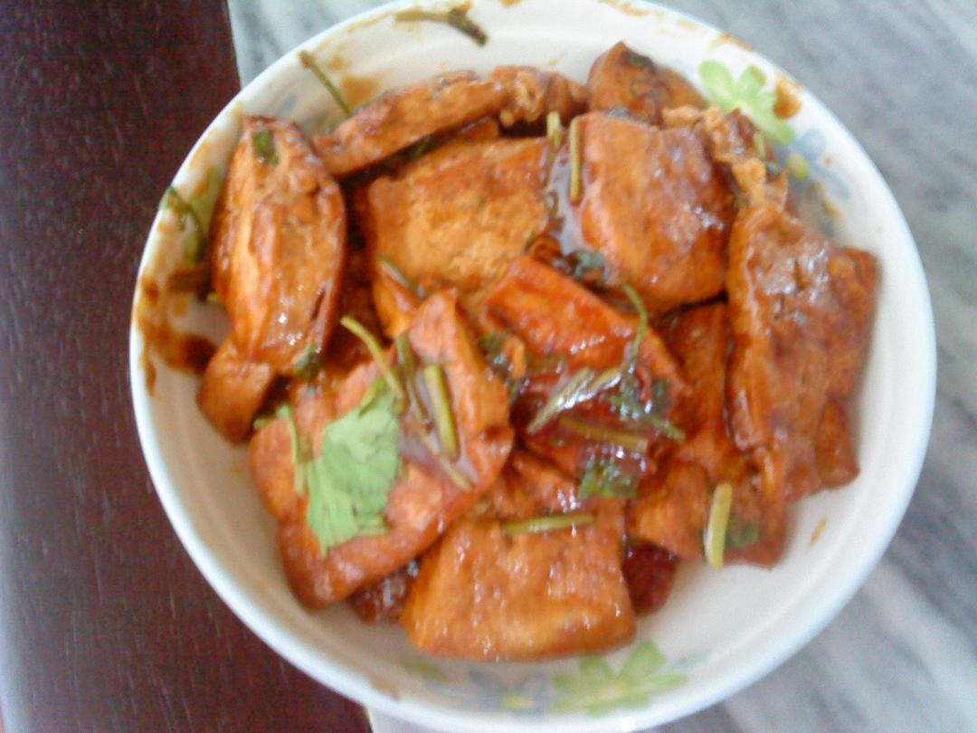 煎豆腐的做法