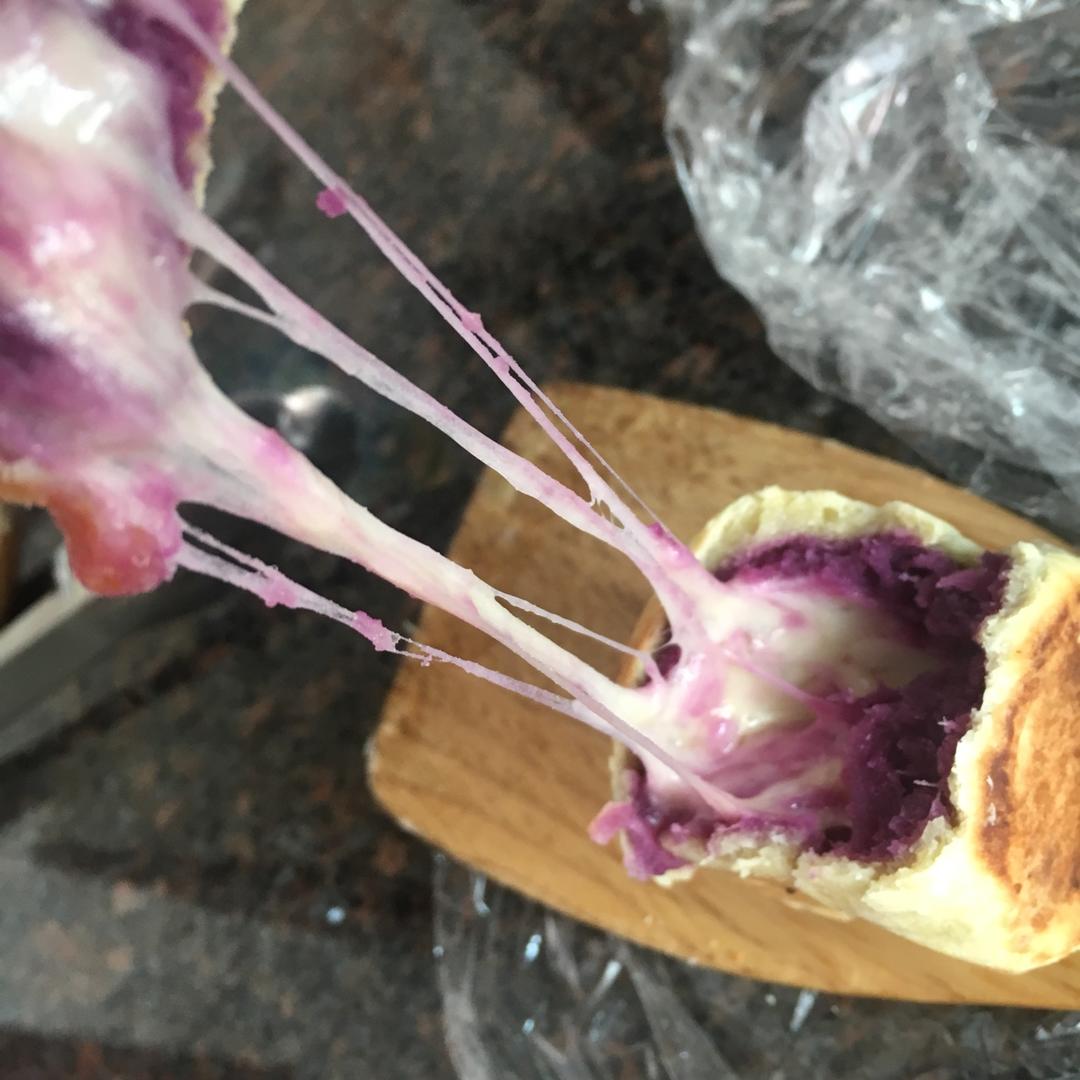【爆浆紫薯仙豆糕】
