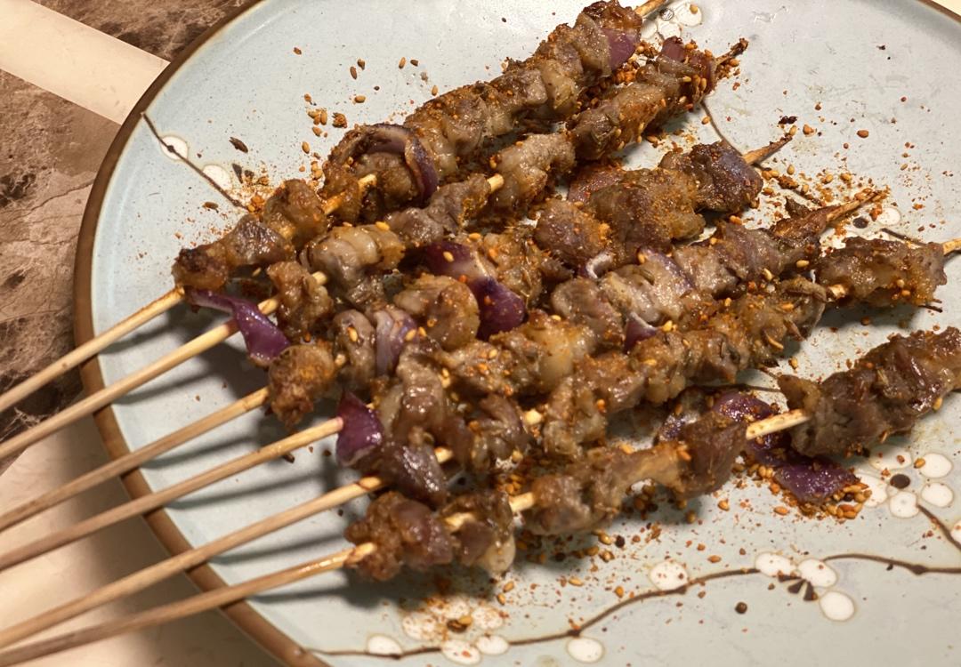 烤箱版羊肉串