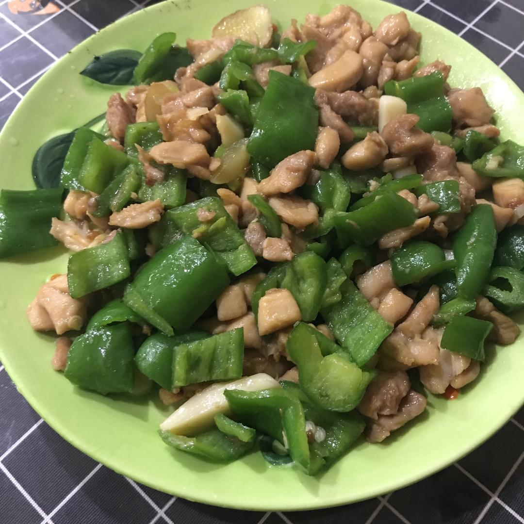 青椒炒鸡腿肉（大厨级别）