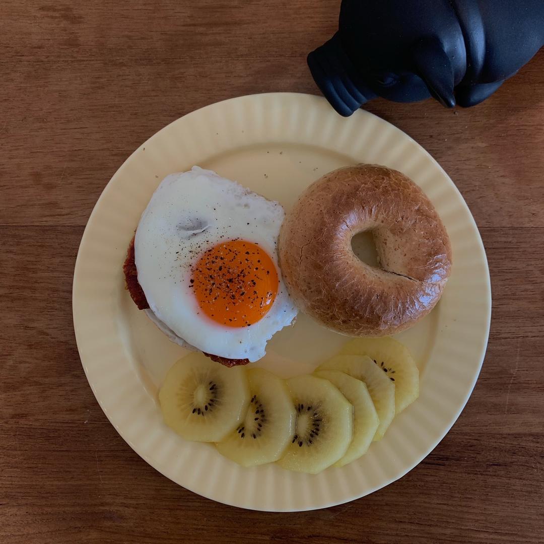 百变贝果三明治