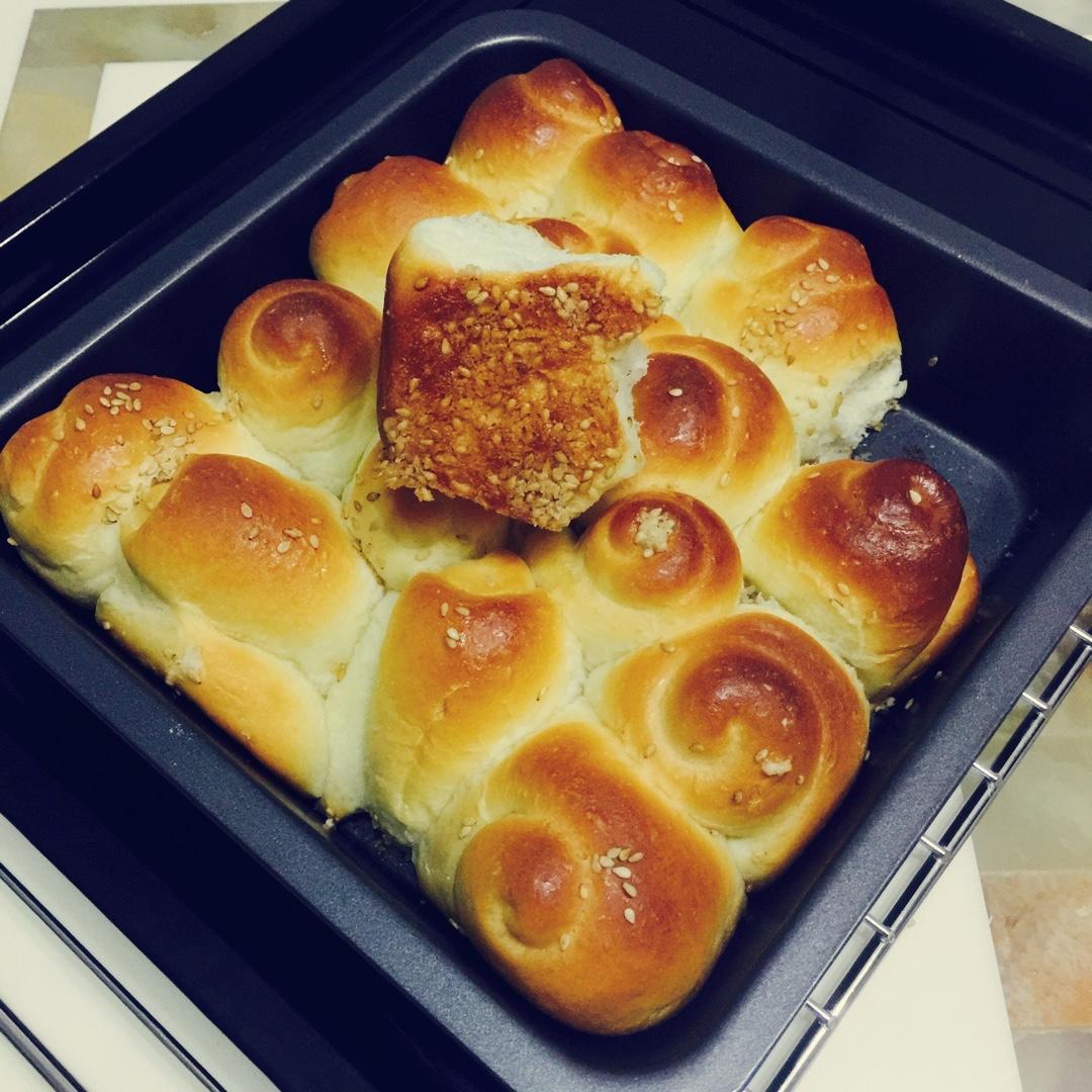 脆底蜂蜜小面包