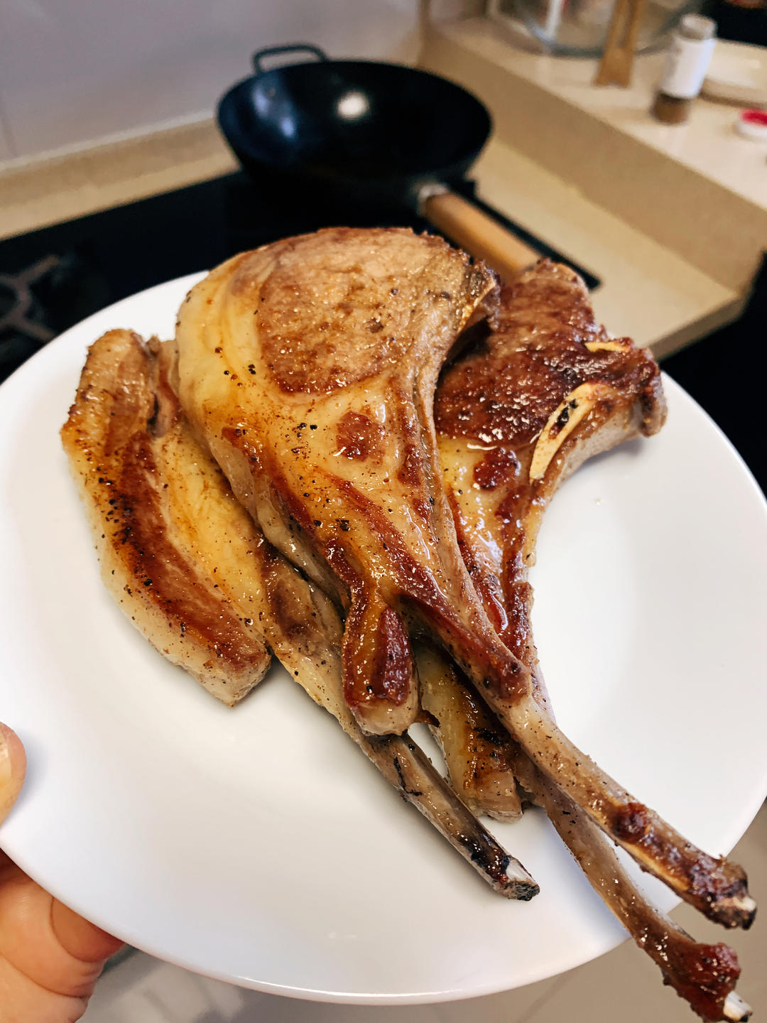 五分钟快手孜然香煎羊排