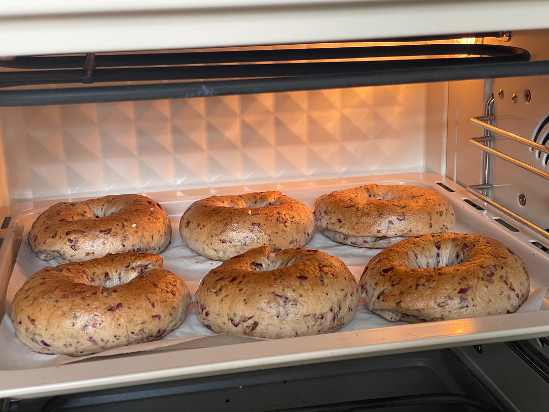 四季减脂神物4⃣️：
酒酿玫瑰贝果