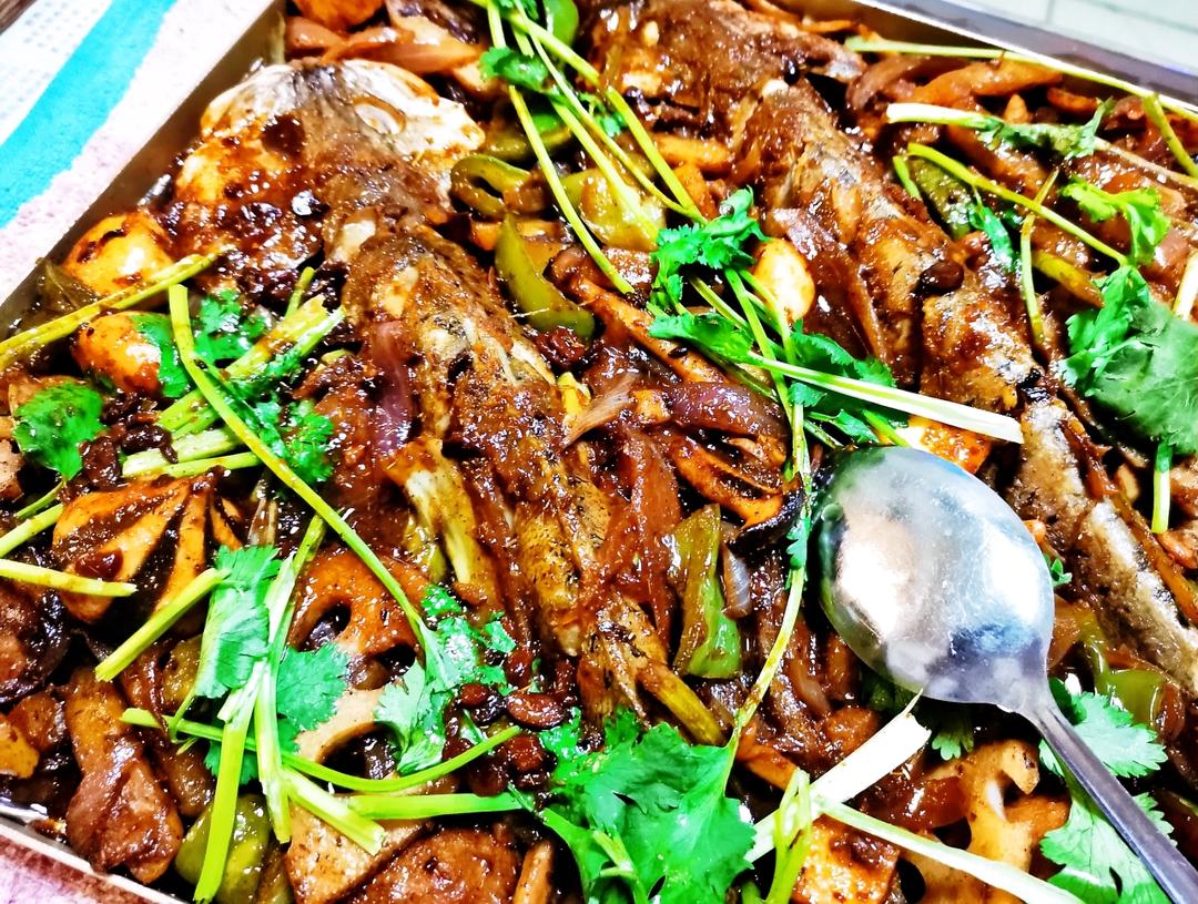 酱香烤鲈鱼料少味香（烤箱版）