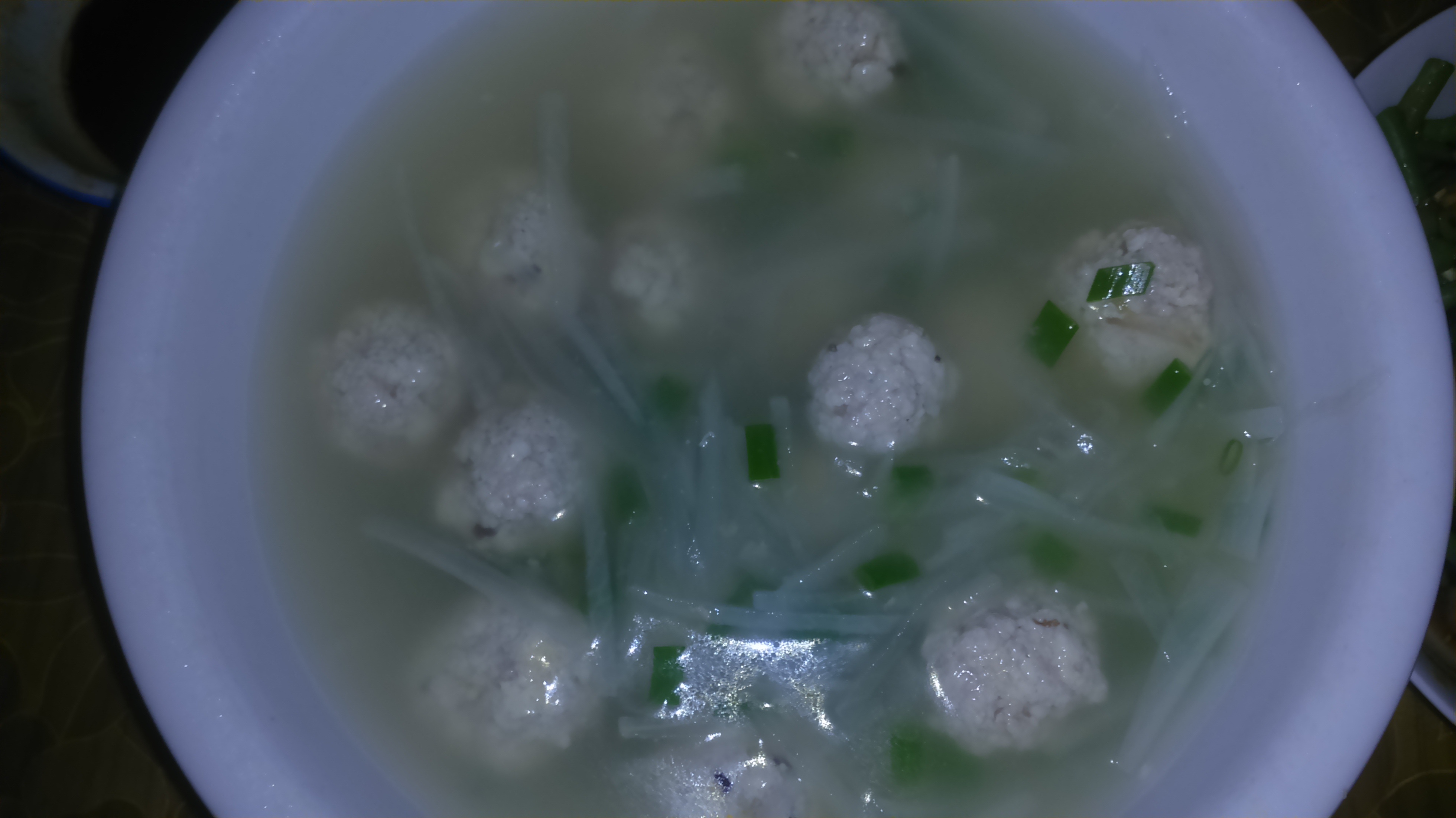 【10分钟系列】白萝卜豆腐圆子汤
