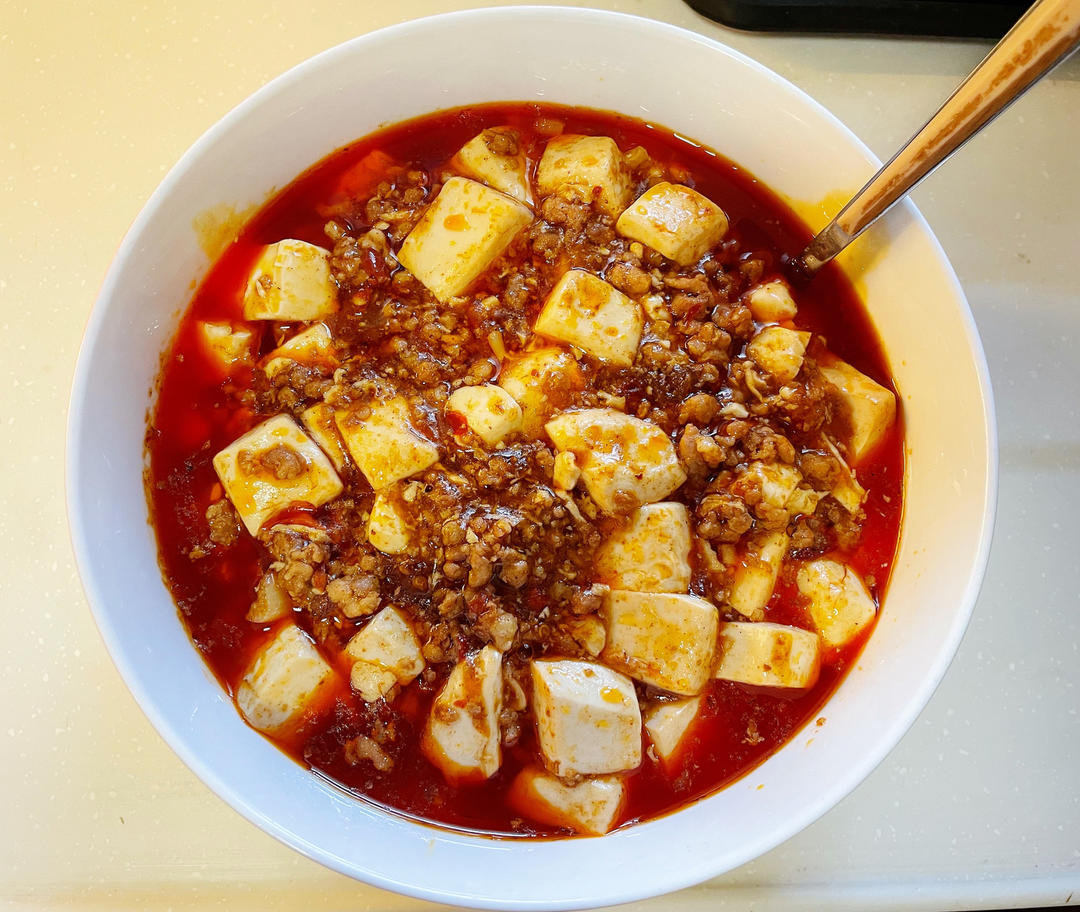 🔥五分钟搞定😋一次就上瘾的麻婆豆腐❗️麻辣
