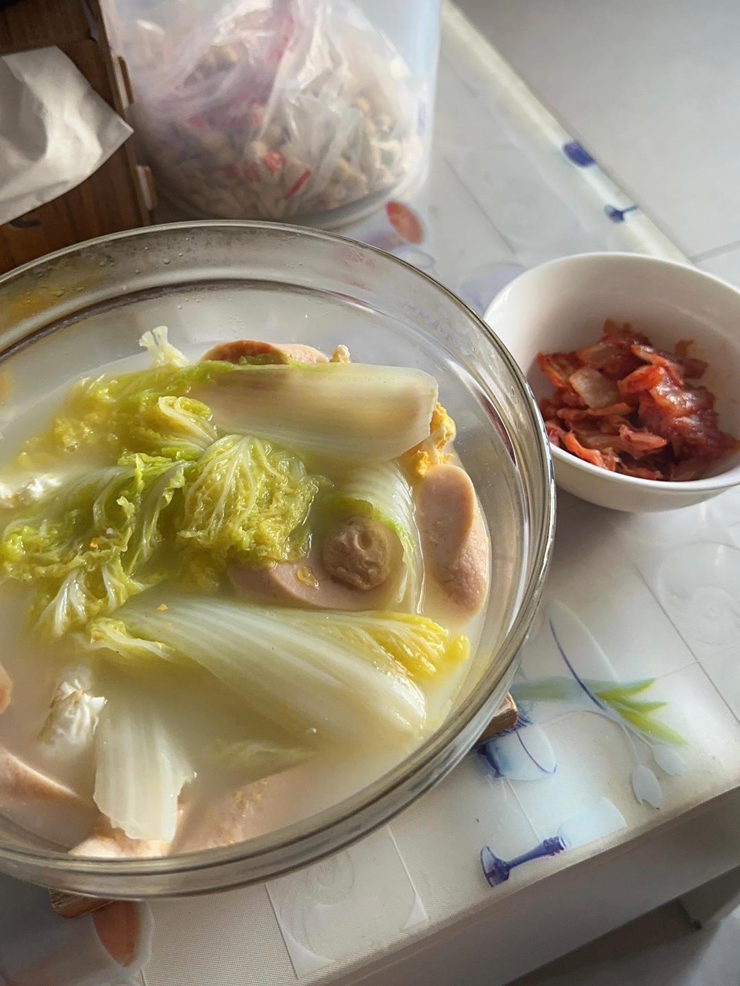 一周掉3斤，晚上减肥吃鸡蛋煮娃娃菜