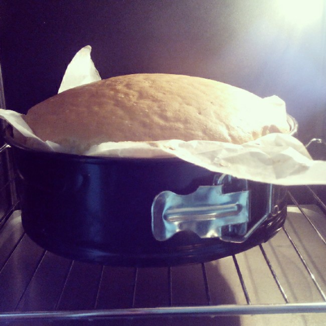 超好记八寸戚风蛋糕（后蛋法）