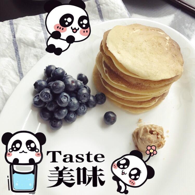 超级简单pancake【无黄油健康版】