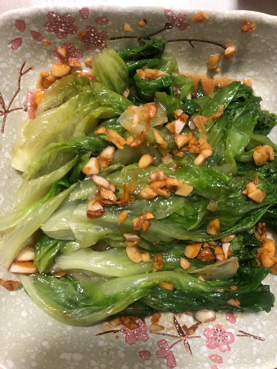 白灼生菜（罗马生菜）