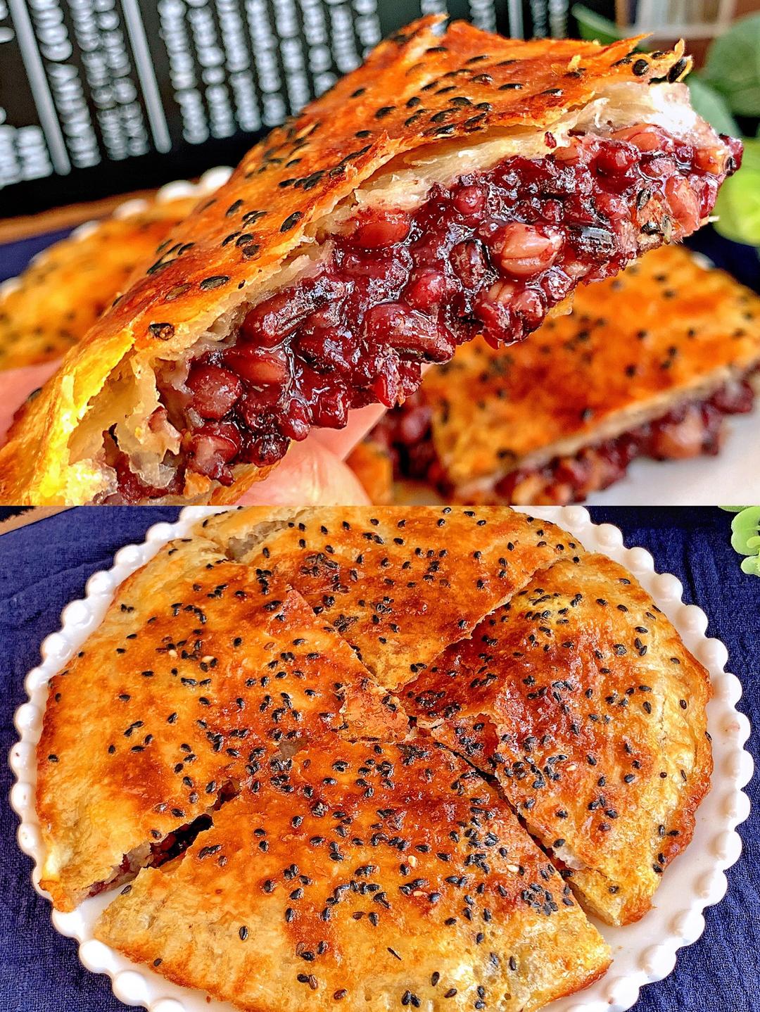 神仙加灵魂吃法💯手抓饼版的八宝饭让你尖叫的做法