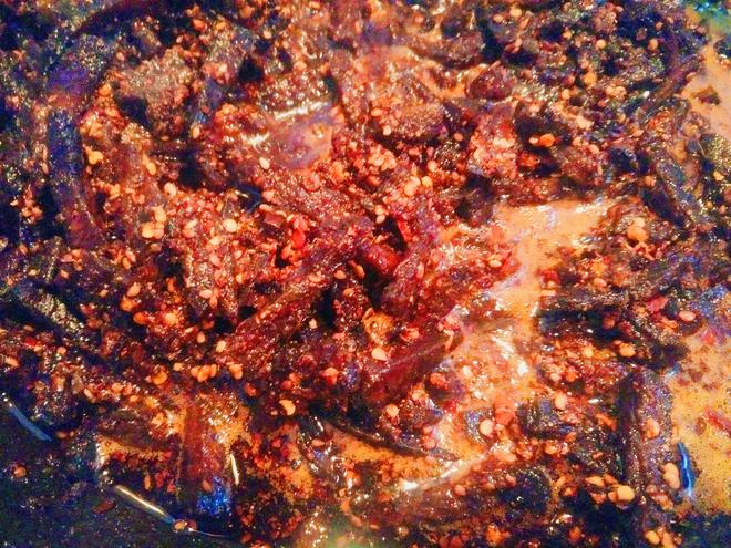 香辣牦牛肉干的做法