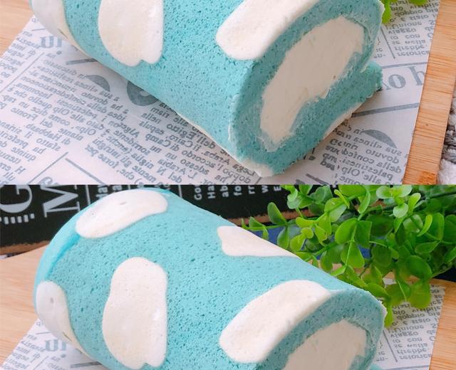 蓝天白云天使蛋糕卷的做法