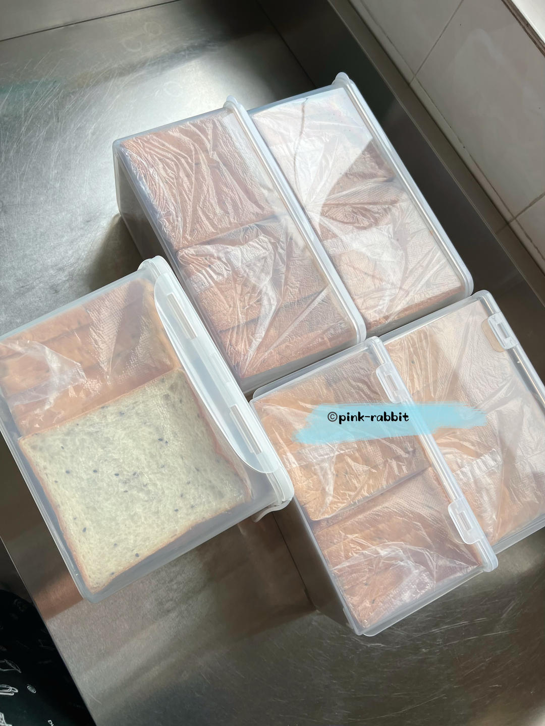 适合春秋天做的直接法橄榄油大吐司 用量笔记by pink-rabbit
