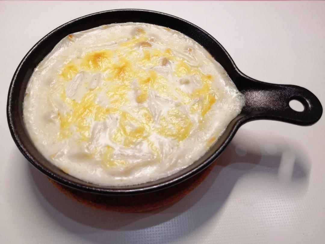芝士奶油焗蘑菇