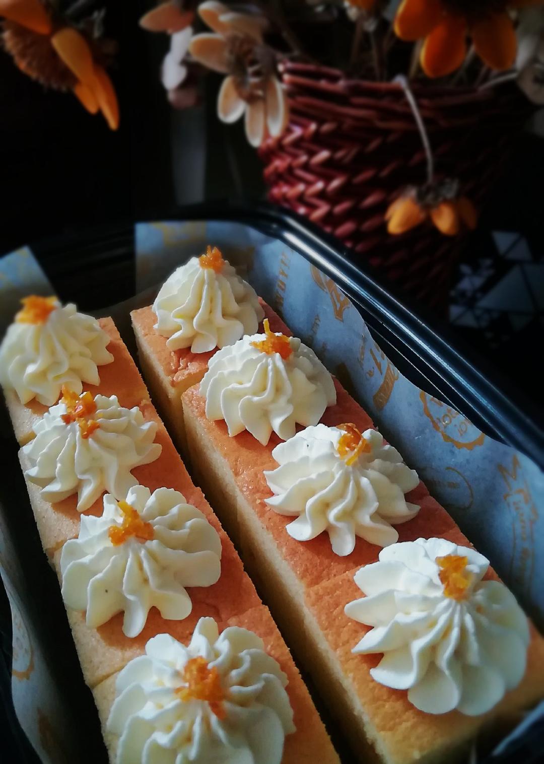 古早蛋糕-抹茶味