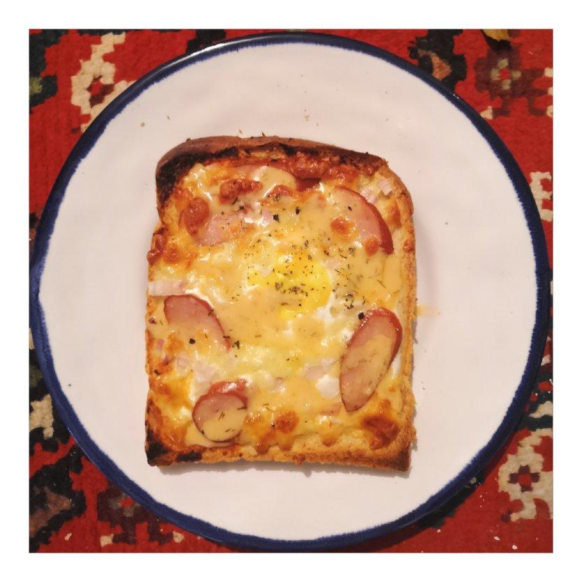 一人份吐司披萨【最好吃的披萨·快手营养早餐】