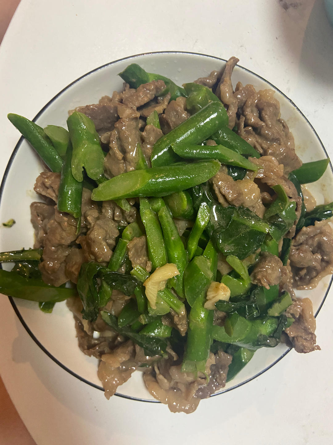 芥蓝炒牛肉（潮汕版）