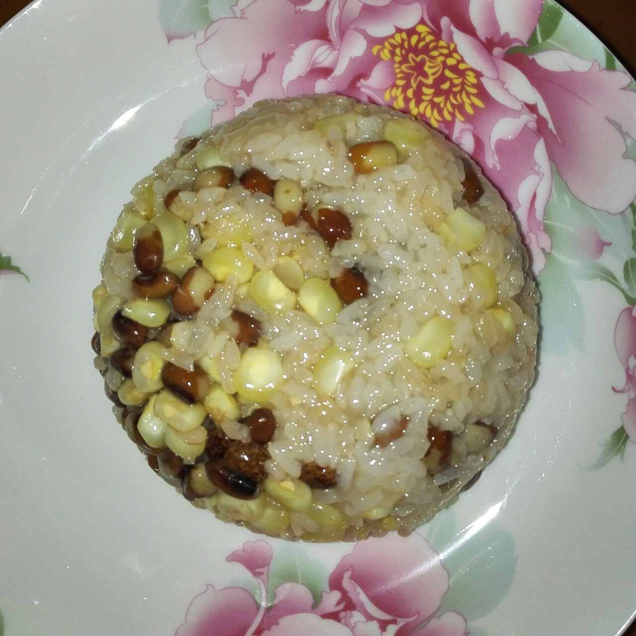 盐做的蒸糯米饭无油版