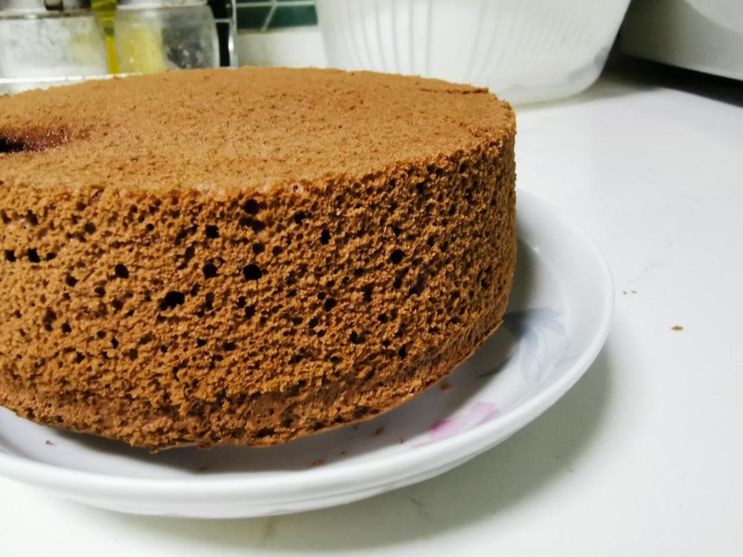 可可戚风蛋糕（6寸8寸）