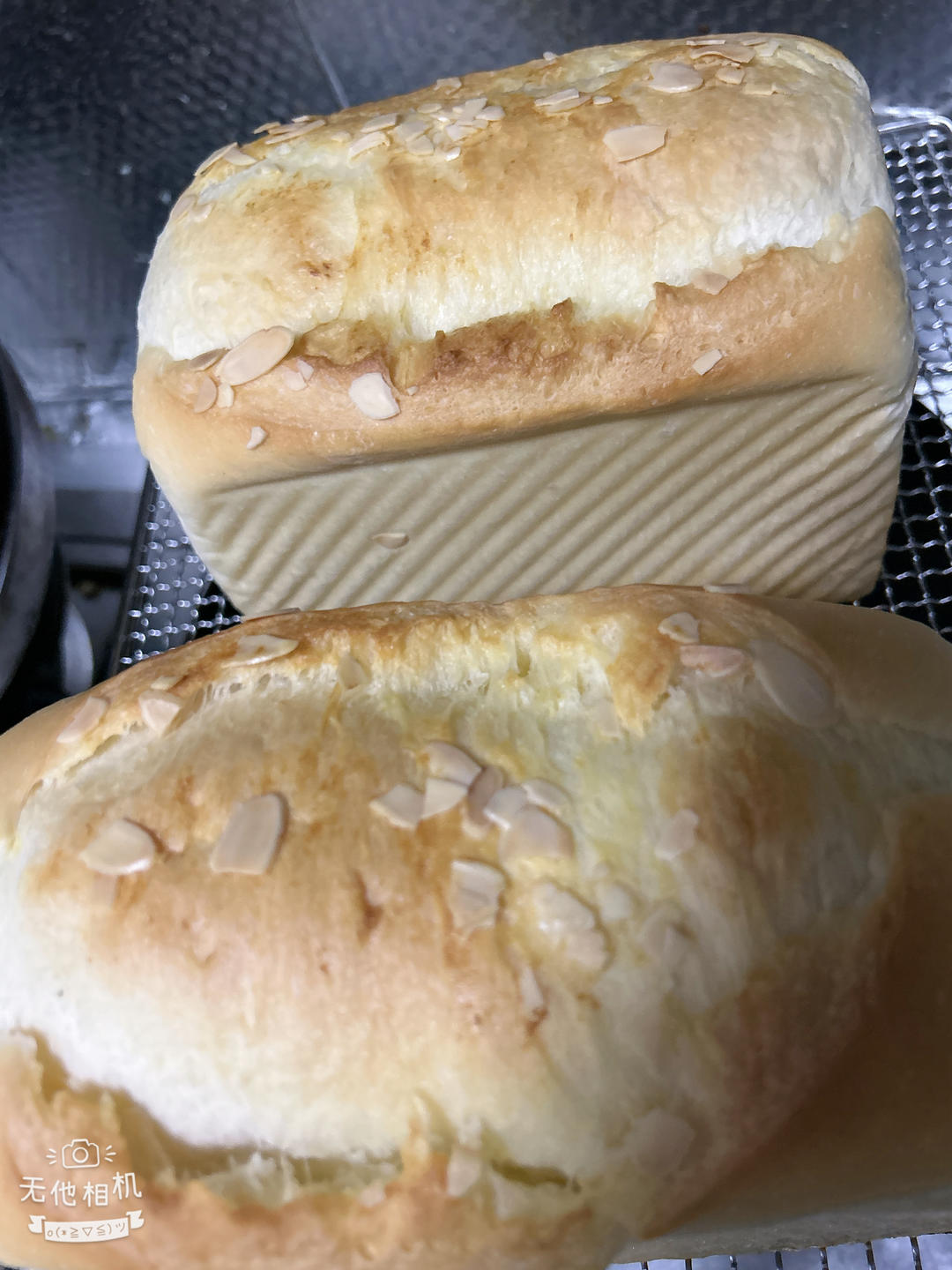 软嫩的乳酪吐司---风炉两层山形吐司同烤记录