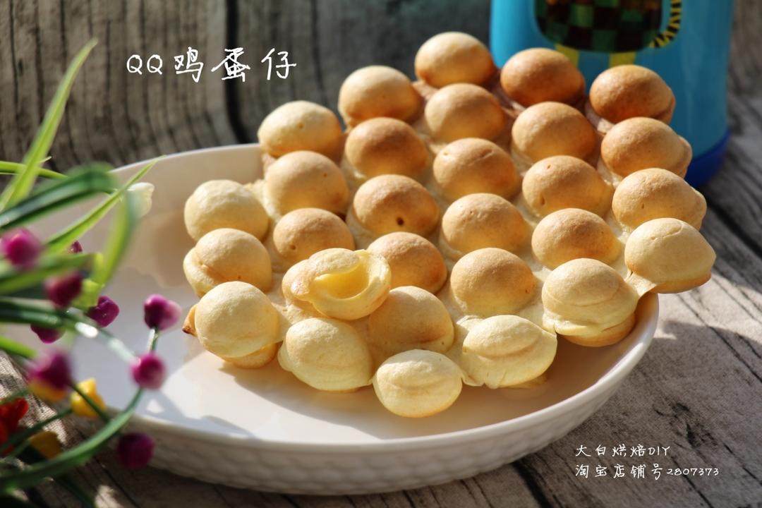 辅食—无糖鸡蛋仔（无泡打粉、不打发）的做法