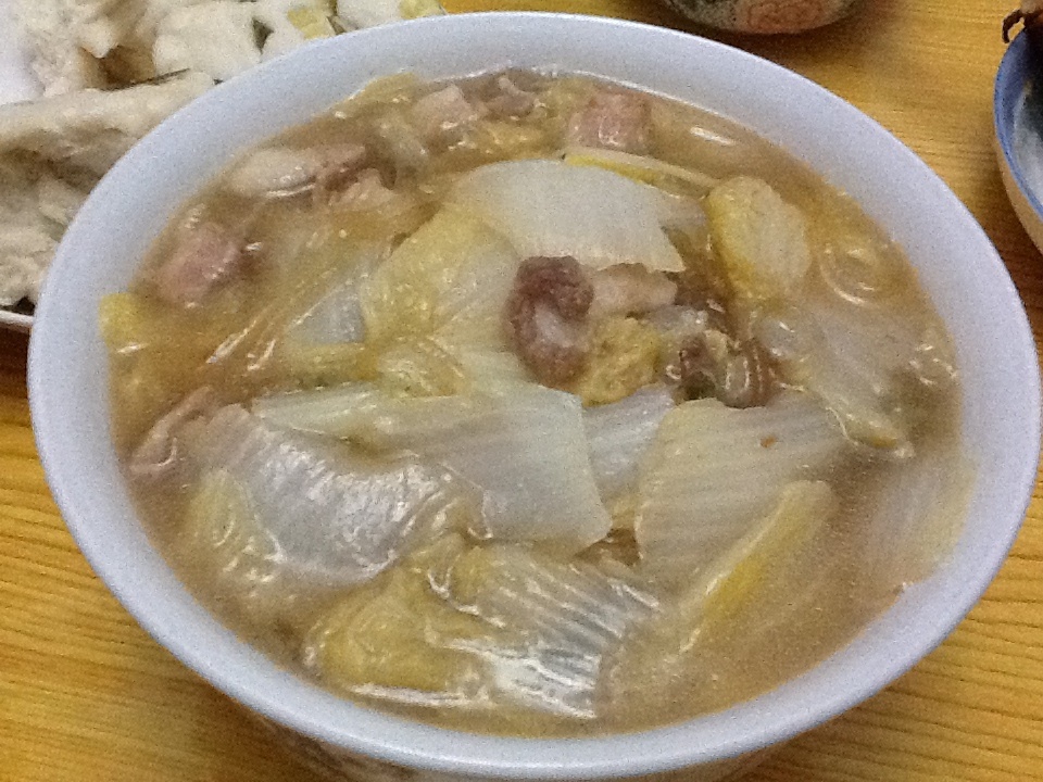 猪肉白菜炖粉条