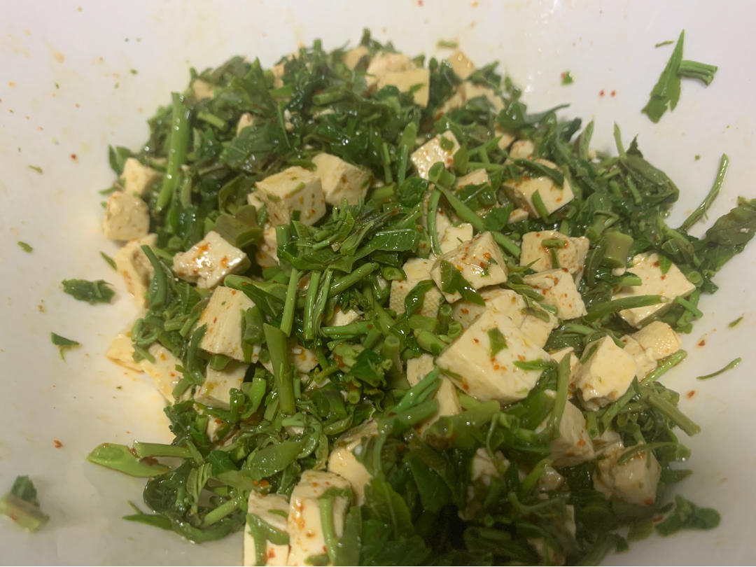 香椿拌豆腐