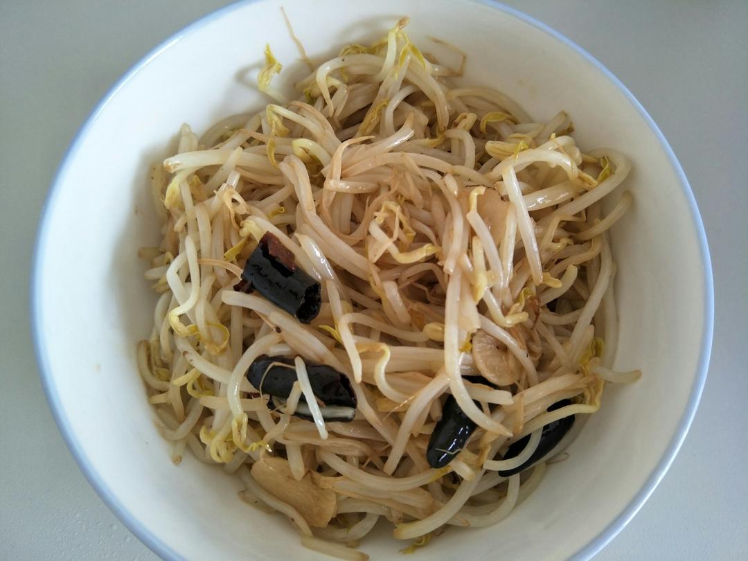 酸爽的醋溜豆芽