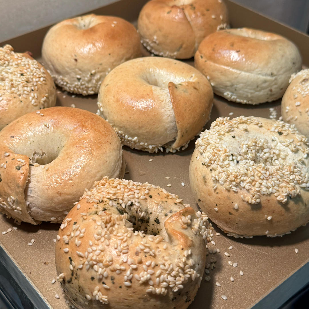 太上头了！这「花椒叶贝果」是谁研究的啊？！🌿 满嘴清香，越嚼越上头！