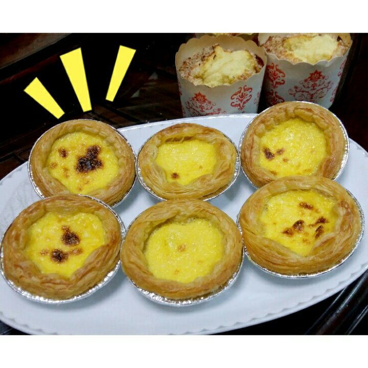 超完美味道超正的蛋挞配方，比KFC的还要嫩还要香~做过最好吃的蛋挞配方