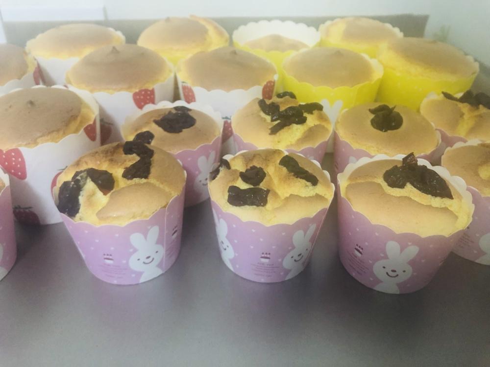 南瓜红枣杯子蛋糕