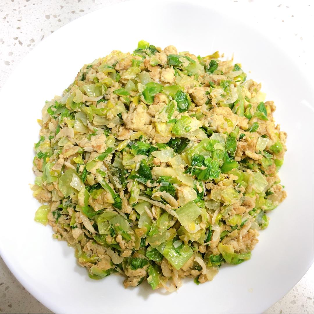 shirleyxsy做的生菜炒鸡蛋