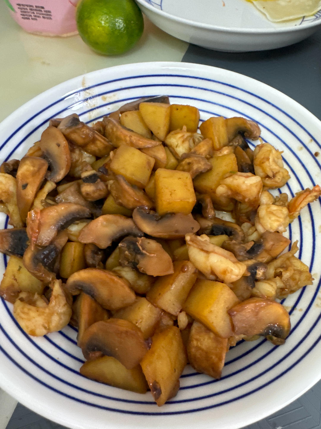 口蘑鸡胸肉