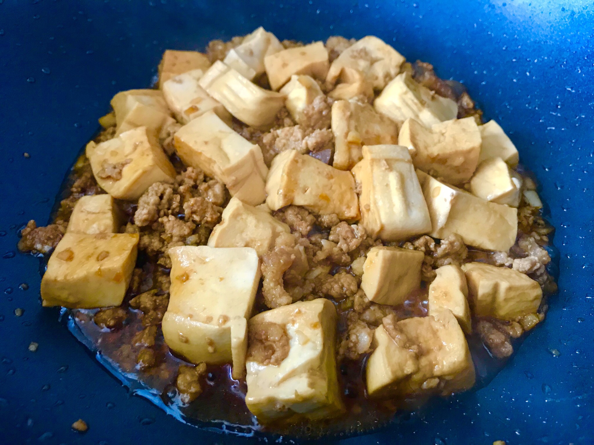 肉末炒豆腐的做法 步骤9