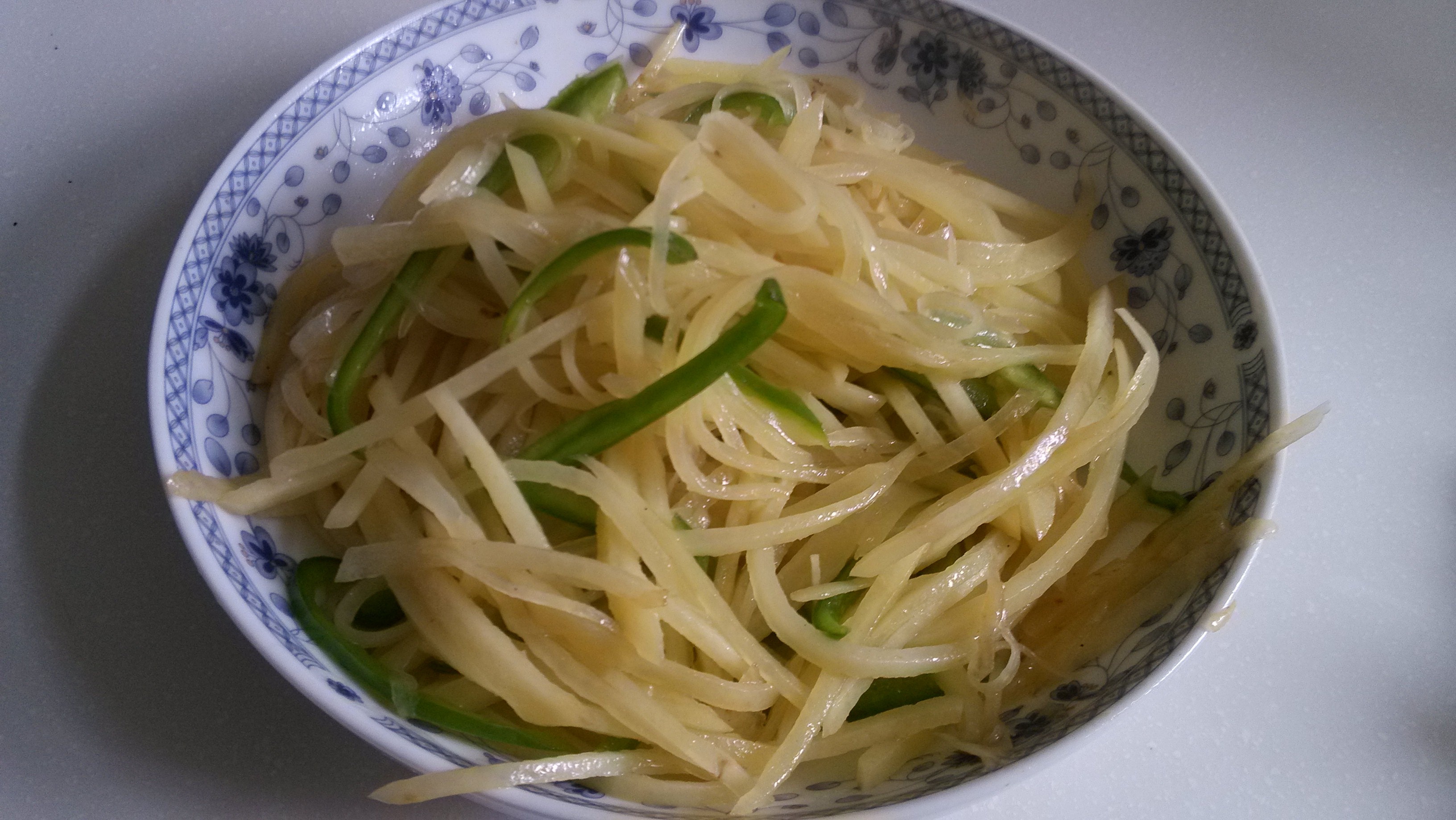 青椒土豆丝