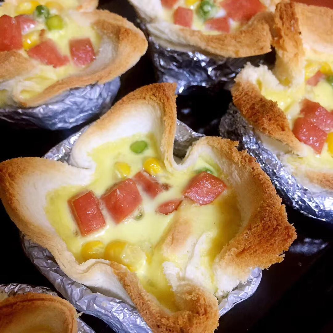 吐司迷你蛋奶塔