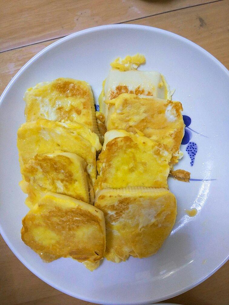 鸡蛋煎馒头片