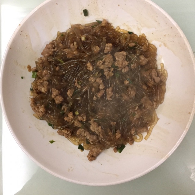 肉末粉丝煲