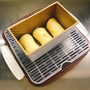 家用发酵箱——便携蛋糕盒的一物多用的做法 步骤4