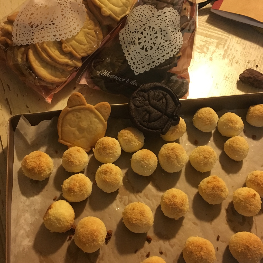 卡通黄油饼干
