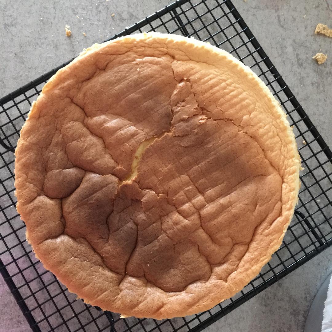 超详细8寸戚风蛋糕