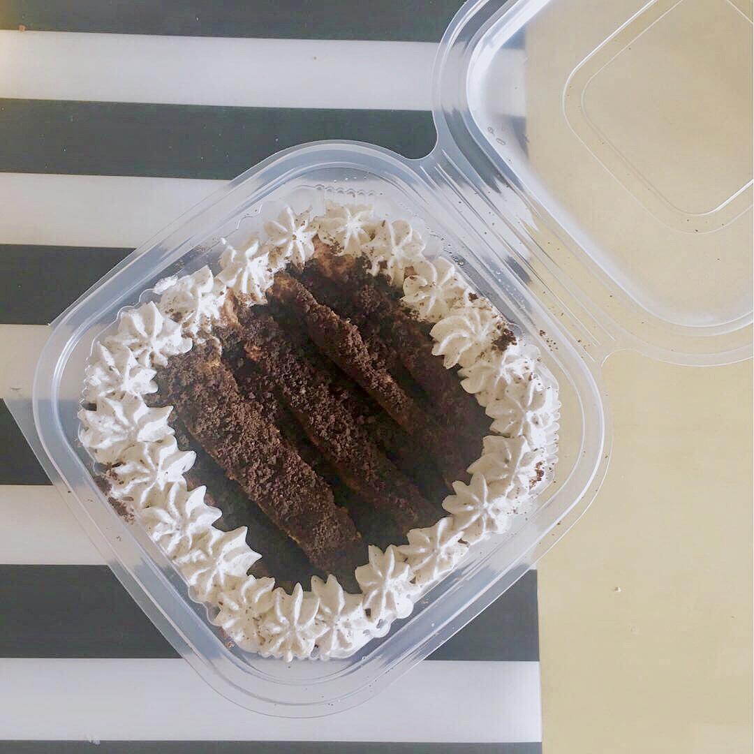 低糖不腻的奥利奥咸奶油蛋糕盒子
