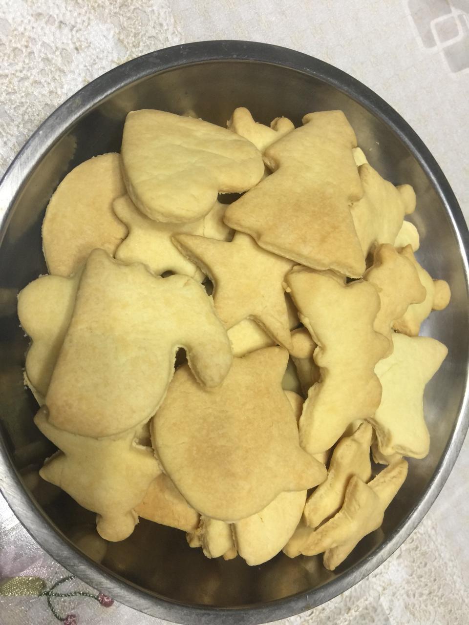 卡通黄油饼干