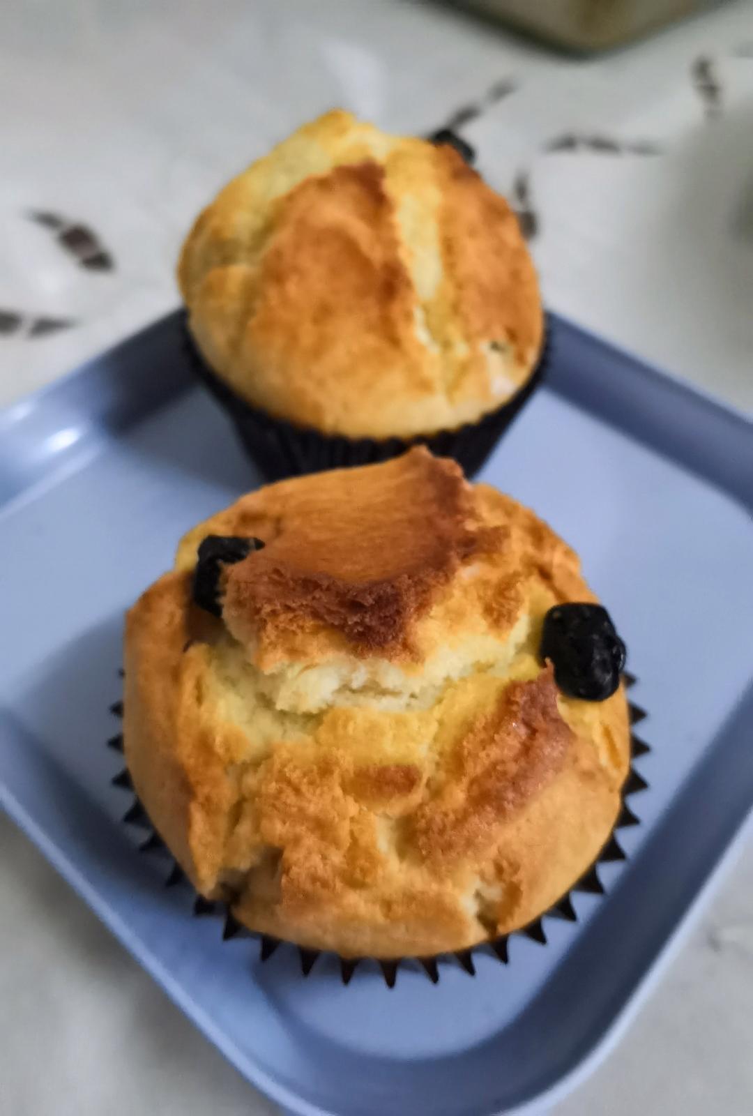 星巴克热销的爆头玛芬蛋糕