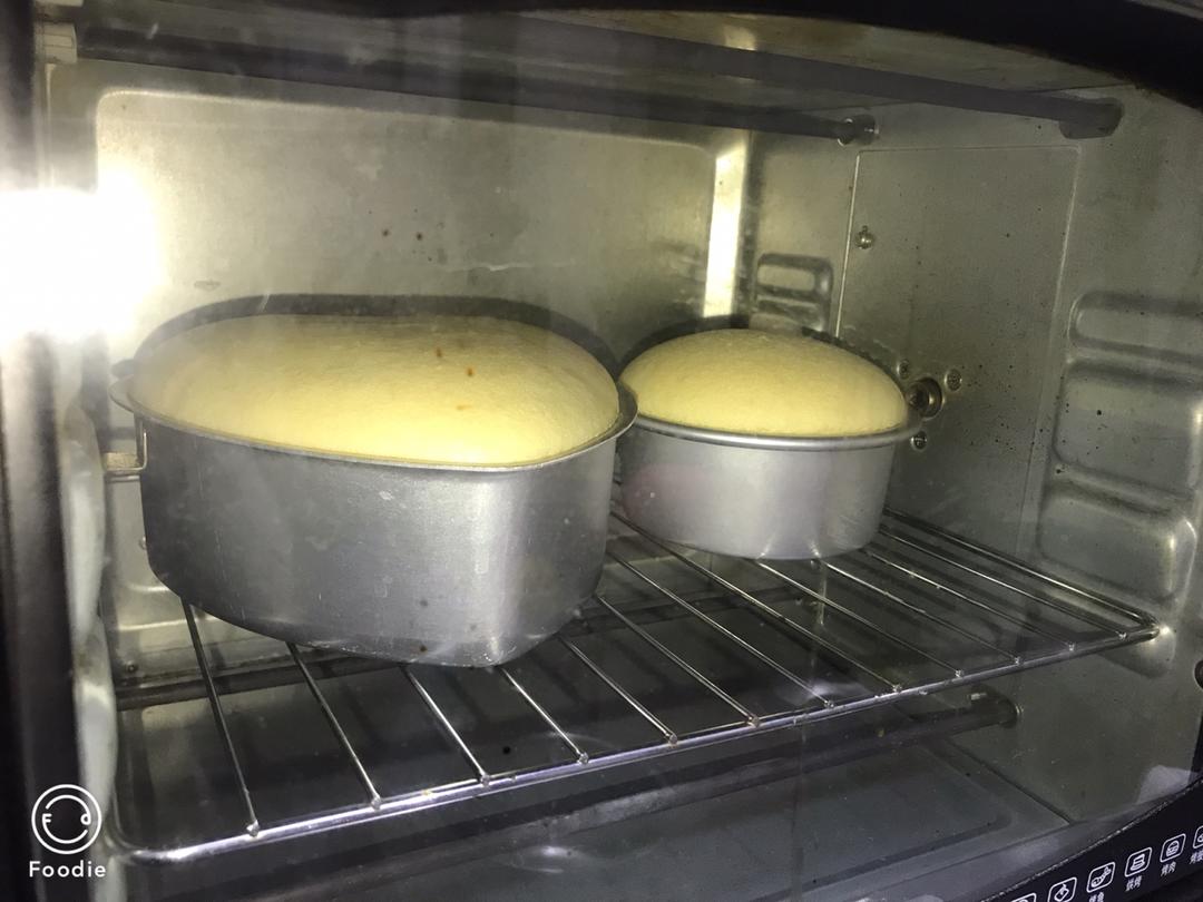 6寸心形戚风蛋糕