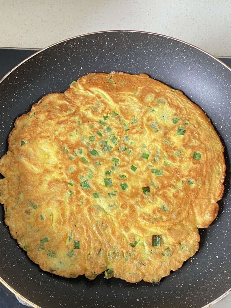 韭菜鸡蛋饼
